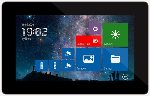 Изображение товара NIGHT FREEDOM 7 FHD Novicam v.4881 - Full HD видеодомофон без переадресации на телефон: сенсорный IPS дисплей 7"; поддержка: 2 вызывных панелей, 3 видеокамер, 2 трев. датчиков, 5 доп. домофонов, 3 аудиотрубок; память 5 Мб; слот microSD до 128 Гб