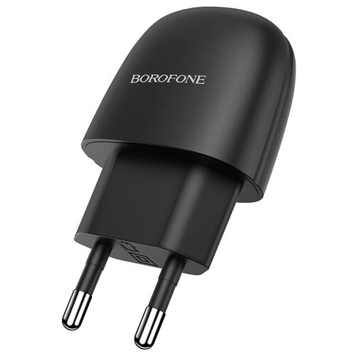 СЗУ Borofone BA49A, черное, 2.1А, 1USB зарядное устройство borofone ba49a vast 1xusb кабель lightning black 6931474728425