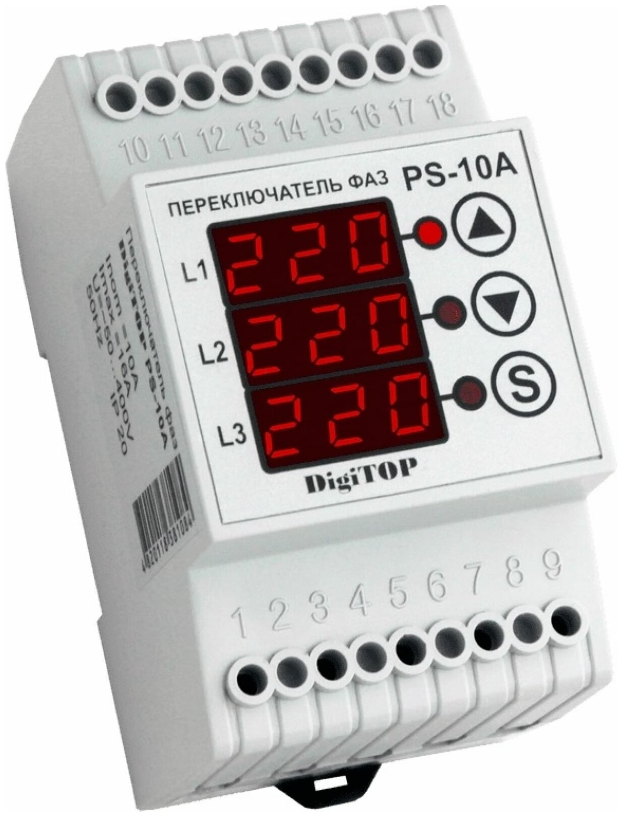 Переключатель фаз Digitop Ps-10a .