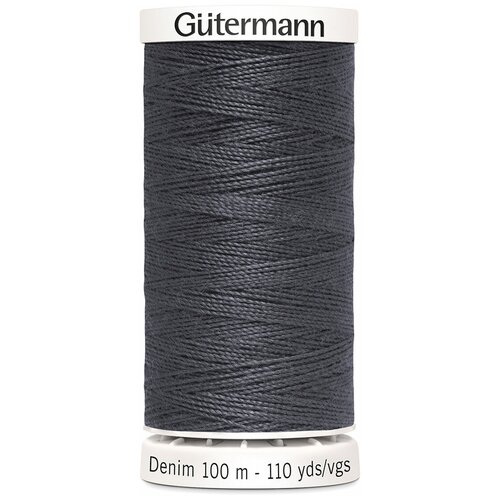 Нить для джинсовой ткани Gutermann DENIM, 100м, 9455