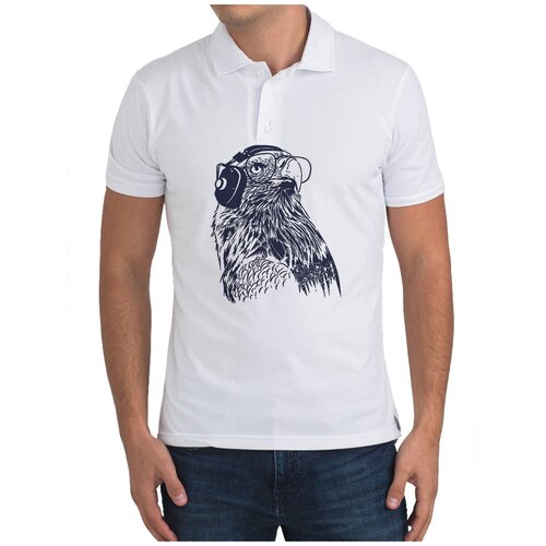 Рубашка- поло CoolPodarok Птица