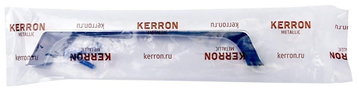 Ручка-скоба мебельная Kerron S-2460 160 мм, цвет хром - фотография № 4