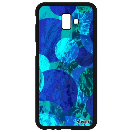фото Защитный чехол на смартфон // galaxy j6 plus 2018 // "планеты" стиль кольцо, utaupia, синий