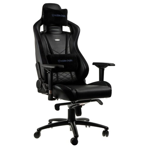 NOBLECHAIRS Игровое Кресло Noblechairs EPIC (NBL-PU-BLU-002) PU Leather / black/blue