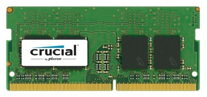 Оперативная память Crucial SO-DIMM DDR4 8Gb 2400MHz pc-19200 (CT8G4SFS824A)