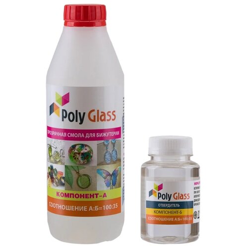 Эпоксидная смола Poly Max для бижутерии Poly Glass GP580 580 г