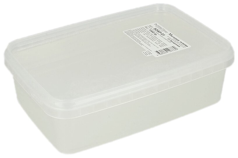 Мыльная основа "BUBBLE TIME" SLS free SOAP-01 1 кг 01 прозрачная