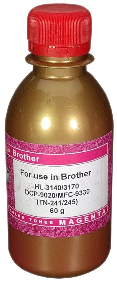 Тонер для Brother HL-3140/3170/DCP-9020/MFC-9330 (TN-241/245) (фл, 60,кр,NonChem Tomoegawa) Gold ATM