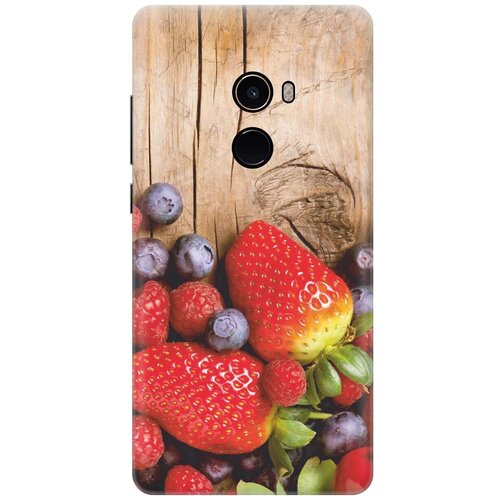фото Силиконовый чехол на xiaomi mi mix 2 / сяоми ми микс 2 с принтом "дерево фруктов" gosso