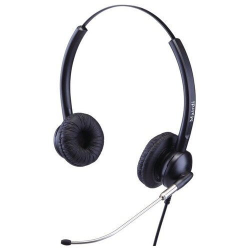 Гарнитура Mairdi (MRD-512DS) гарнитура plantronics encorepro ep320 qd 214573 01 два динамика qd