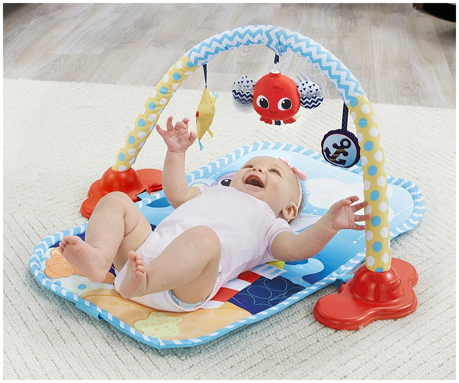 Развивающий коврик Mga 643422 Soothe 'n Spin Little Tikes