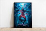 Постер "Герои Марвел" / Формат А4 (21х30 см) / Плакат Marvel / Без рамы
