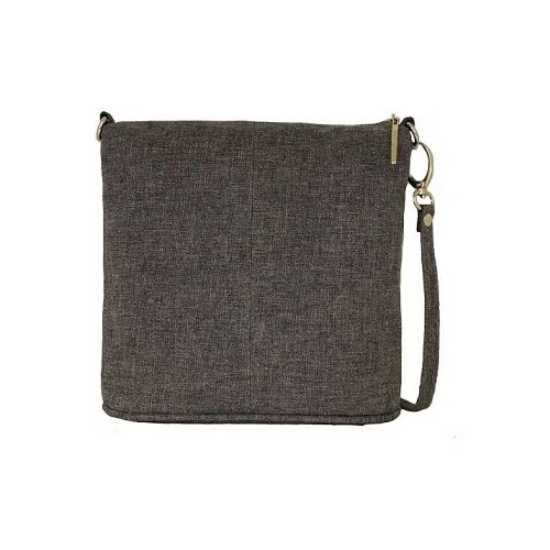 фото Сумка женская кросс-боди/janelli/текстиль серый