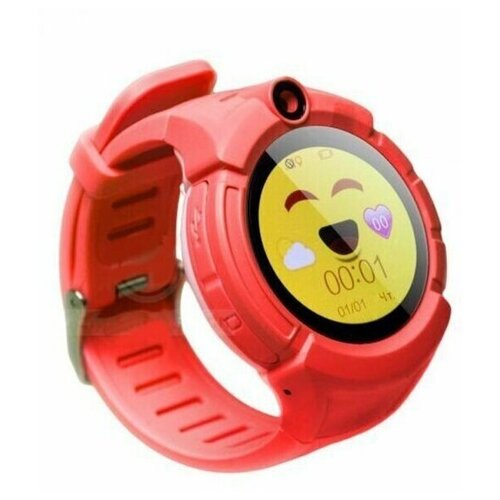 фото Умные детские смарт-часы beverni smart watch q610 c gps и телефоном, кнопкой sos, прослушкой (красные)