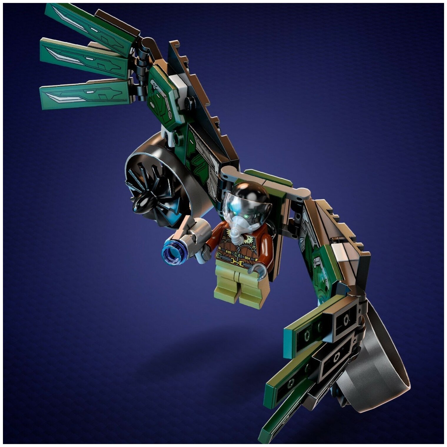 Игрушка CONSTR. MARVEL SUP. HEROES SPIDER-MANS DROHNENDUELL LEGO - фото №17