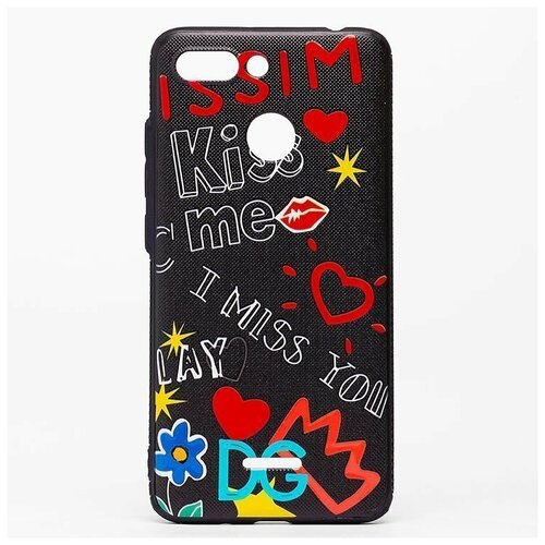 фото Чехол-накладка для xiaomi redmi 6 (рисунок) (3312) без бренда