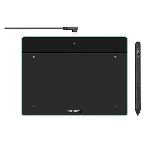 Графический планшет XPPen Deco Fun S зеленый xppen ac40 50 шт черный для xp pen