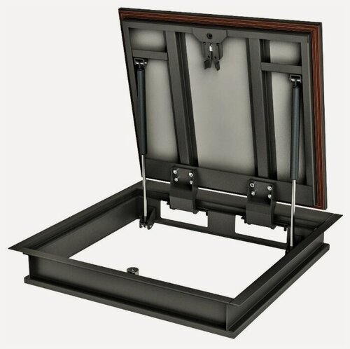 Изображение товара Люк напольный Хаммер Бонд 60х60 см стальной в подвал для погреба под плитку