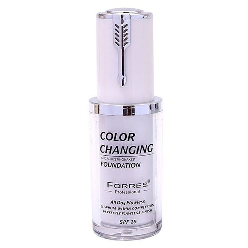 Farres Тональный крем Color Changing, 20 мл, оттенок: 101 white