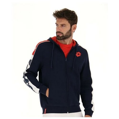 фото Толстовка lotto athletica lg sweat fz hd fl размер s синий