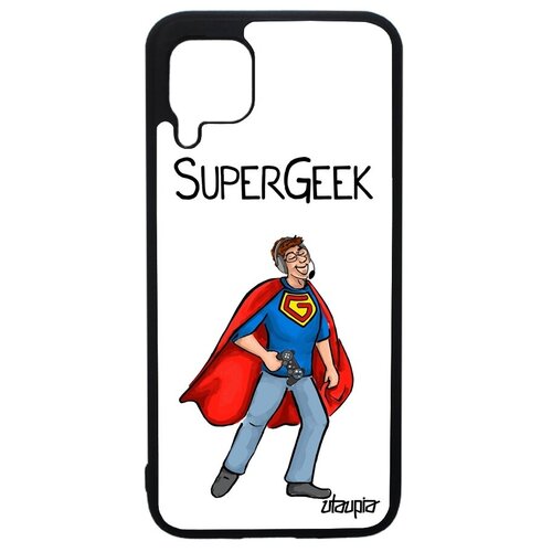 фото Противоударный чехол на мобильный // huawei p40 lite // "супергик" видеоигра рисунок, utaupia, серый
