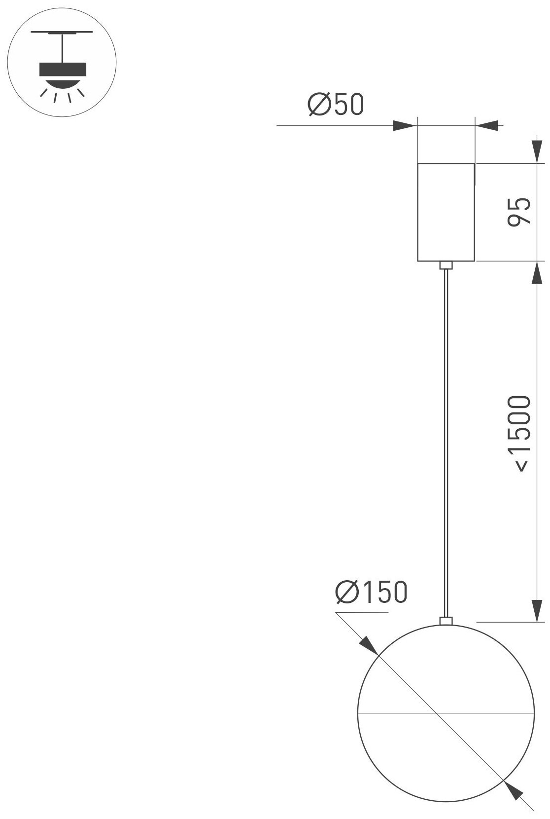 Светильник SP-EMISFERO-R150-11W Warm3000 (WH, 170 deg, 230V) (Arlight, IP20 Металл, 3 года) - фотография № 3