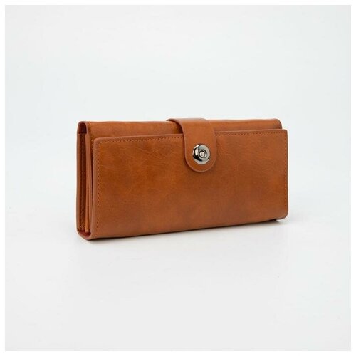фото Кошелёк на магните, цвет рыжий нет бренда
