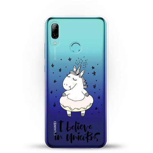 фото Силиконовый чехол единорог на huawei p smart (2019) andy & paul
