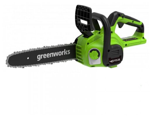 Цепная пила аккумуляторная Greenworks G40CS30II, 40V, 30 см, без АКБ и ЗУ 2007807 - фотография № 9