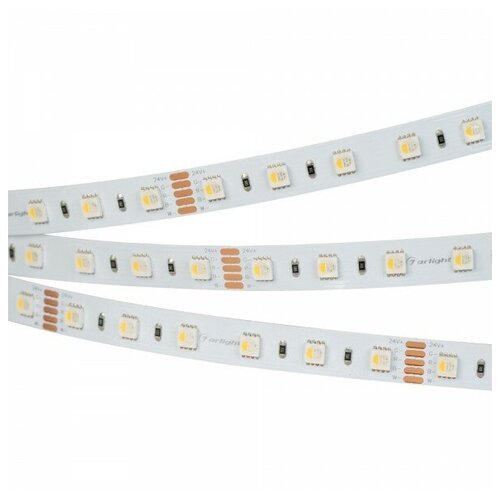 Лента RT-B60-12mm 24V RGBW-Day-4-in-1 (19.2 W/m, IP20, 5060, 5m) (arlight, Открытый)