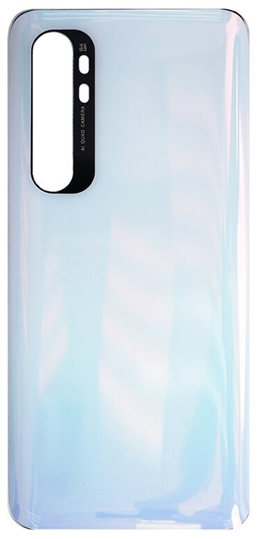 Задняя крышка для Xiaomi Mi Note 10 Lite (белая)