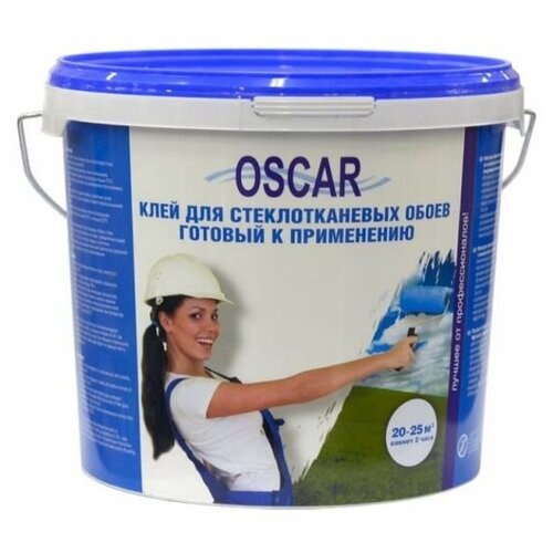 Клей для обоев Oscar GOs5 5 кг клей для стеклотканевых обоев oscar 0 2 кг