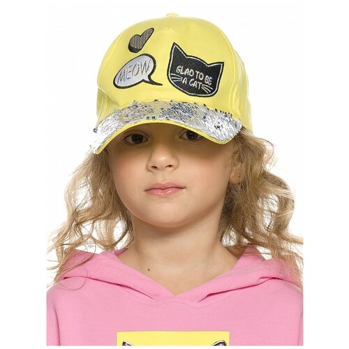 фото Кепка pelican, размер 48-50, желтый