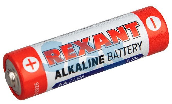Алкалиновая батарейка Rexant 30-1027 AA/LR6 15V 2700 mAh (4 штуки)