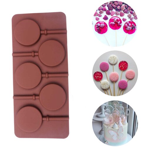 Силиконовая форма для леденцов