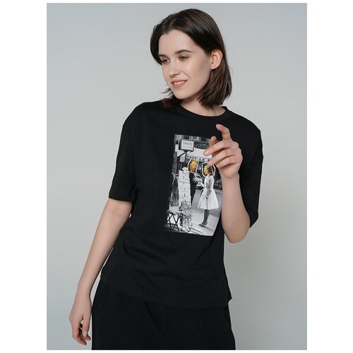 фото Футболка твое, размер xs, черный