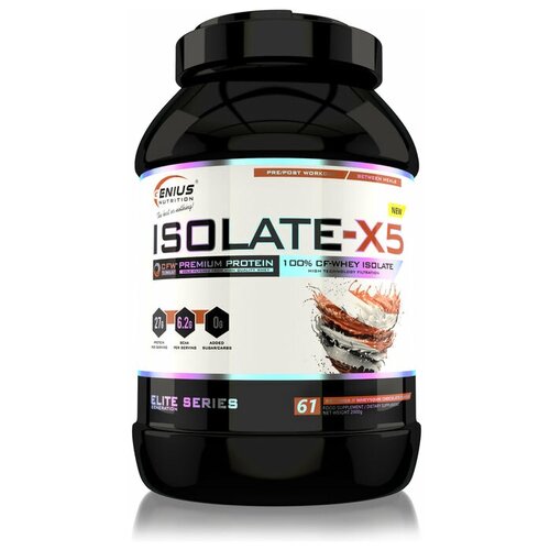 фото Genius nutrition isolate x5 2000 г манго шэйк