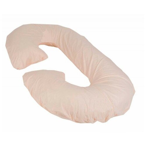 Наволочка на подушку С для беременных Бязь Бежевая АльВиТек, НБ-С-Бежевая, 400 х 35 см