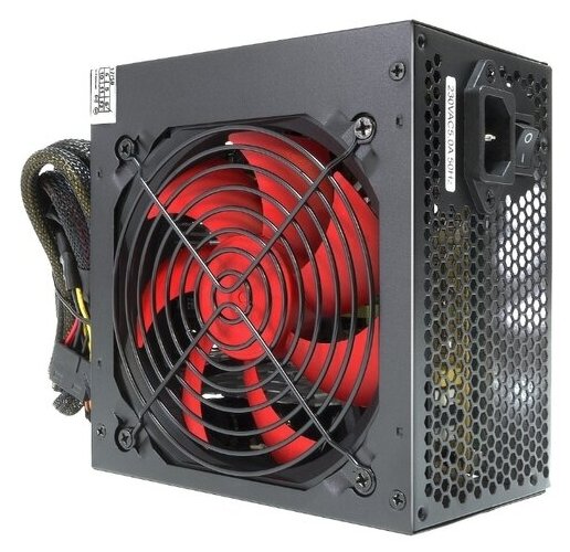 Блок питания 500 Вт ATX CROWN MICRO CM-PS500W Plus 500W, 120 мм, 80 Plus (CM-PS500W Plus)