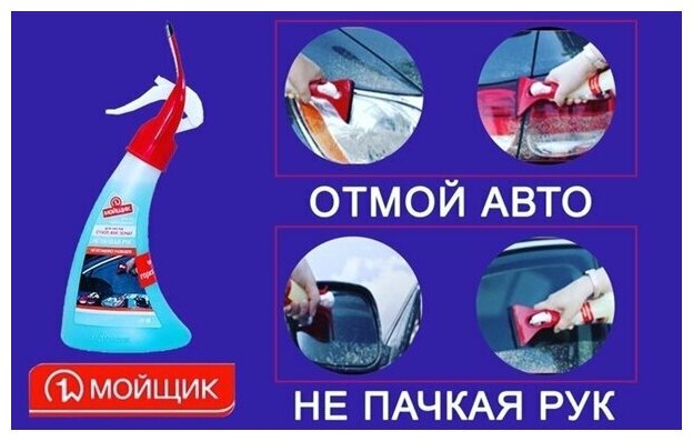 Очиститель стекол с водосгоном Зимний -20 — фото 1