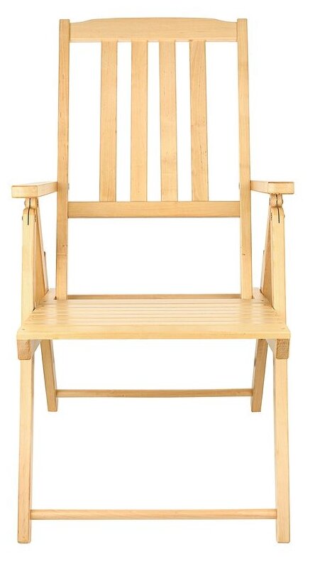 Кресло KETT-UP LOFT Landhaus,KU080, массив березы, лак, цвет натуральный, 1 штука - фотография № 8