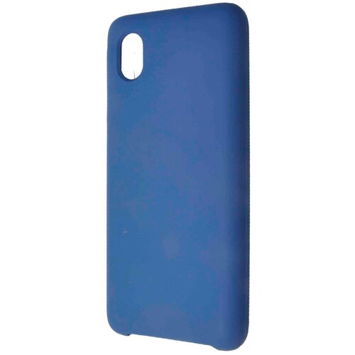 фото Чехол-накладка для samsung a013f a01 core/m01 core silicone case nl op темно-синий (8)