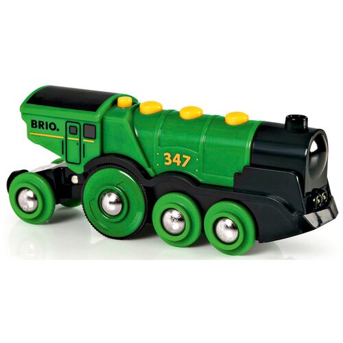 Brio Локомотив, 33593, зеленый brio локомотив желтый 33594