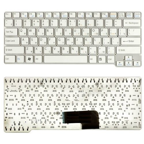 Клавиатура для ноутбука Sony Vaio VPC-CW VPCCW белая 103000₽