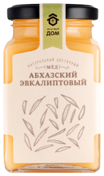 Мёд "медовый ДОМ" натуральный цветочный Абхазский эвкалиптовый 320г