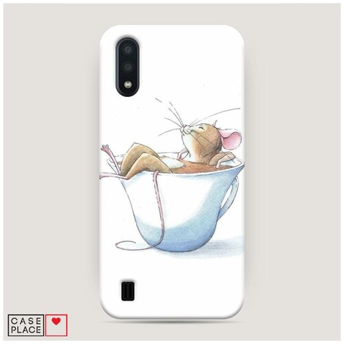 фото Чехол пластиковый samsung galaxy a01 грызуны 8 case place