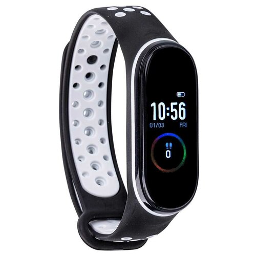 Ремешок для Xiaomi Mi Band 5. Силикон. Светло-бирюзовый.