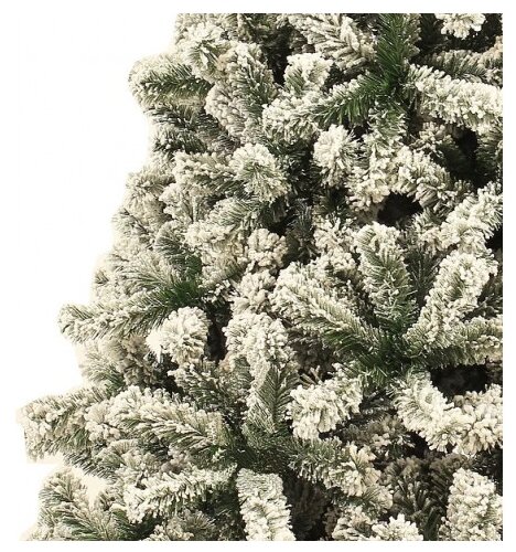 Искусственная елка 150см ROYAL CHRISTMAS Flock Promo, PVC (ПВХ)/флок, мягкая хвоя [164150] - фото №2