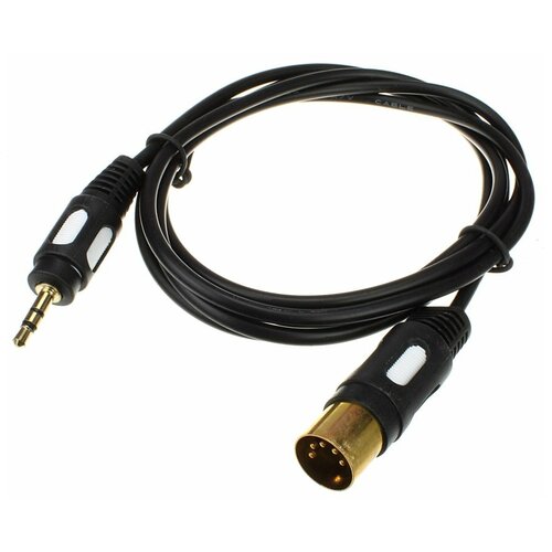 Разъем REXANT 17-2502, длина 1.5 м, 1 шт., черный