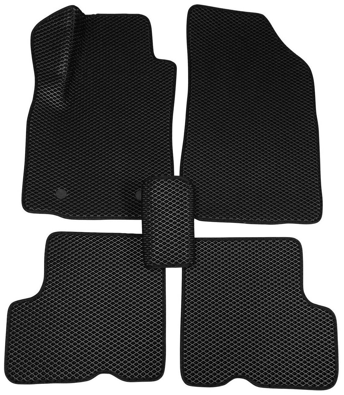 фото Автомобильные коврики EVA для RENAULT LOGAN (I) / Рено Логан 1 / 2004 - 2015 г. в.